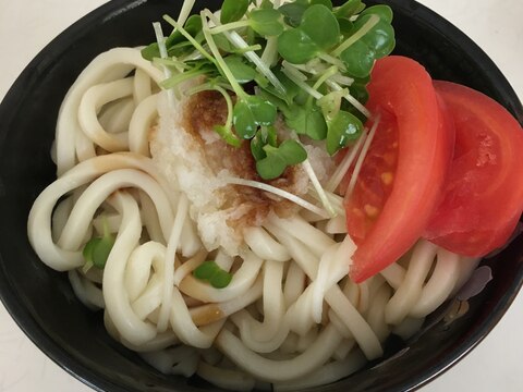 大根おろしたっぷり！ぶっかけサラダうどん